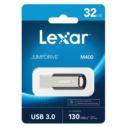 Lexar 32GB LJDM400032G-BNBNG JumpDrive M400 USB 3.0 130MB/s USB Flash Bellek