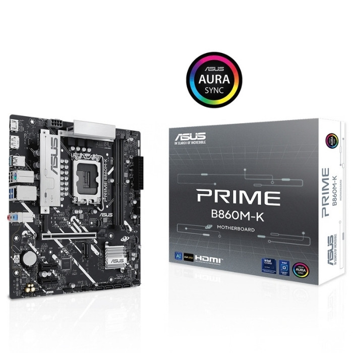 ASUS Prime B860M-K-Intel B860 Soket 1851 DDR5 8800+(OC)MHz mATX Gaming (Oyuncu) Anakart