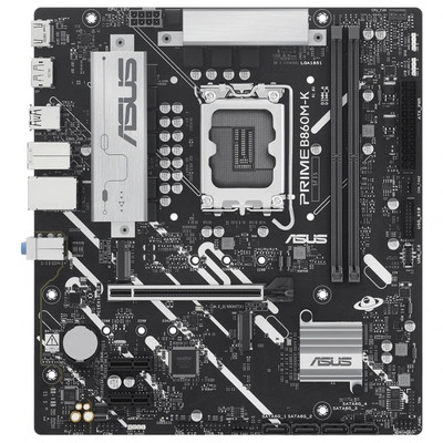 ASUS Prime B860M-K-Intel B860 Soket 1851 DDR5 8800+(OC)MHz mATX Gaming (Oyuncu) Anakart