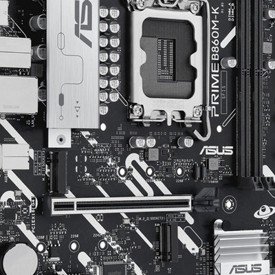 ASUS Prime B860M-K-Intel B860 Soket 1851 DDR5 8800+(OC)MHz mATX Gaming (Oyuncu) Anakart