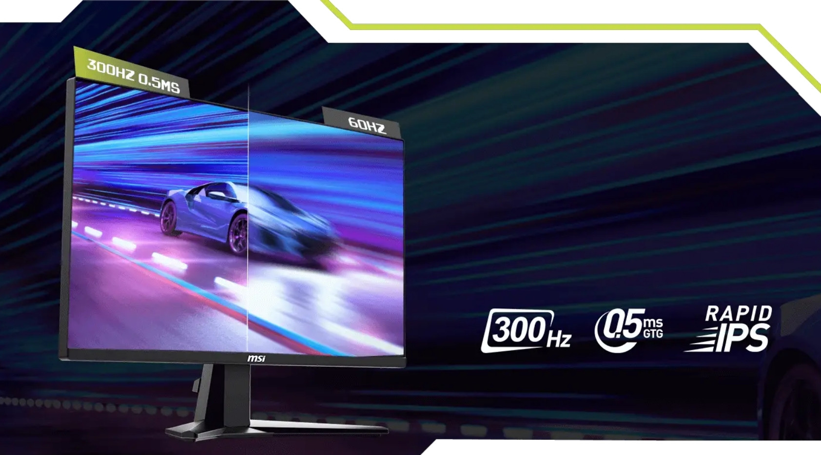 MSI MAG 255XF 24.5 FHD 120Hz 0.5ms Monitör Flat IPS Gaming Monitör