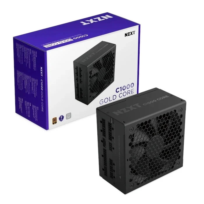 NZXT C1000 Gold Core PA-0G3BB-EU 1000W 80+ Gold Full Modüler Güç Kaynağı