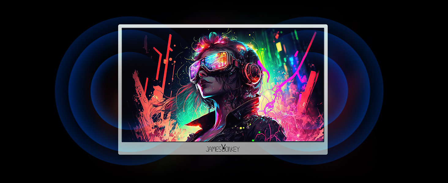 James Donkey JDP Air 15.6″ 60Hz IPS FHD Type C/HDMI Taşınabilir Monitör (Ölü Pikselde Anında Değişim)
