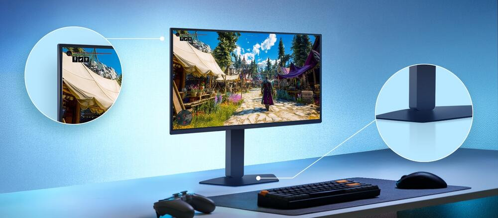 LG UltraGear 25G550B-B G5 24.5″ 300Hz 1ms AMD FreeSync Premium NVIDIA G-SYNC HDR10 Pivot FHD IPS Gaming Monitör