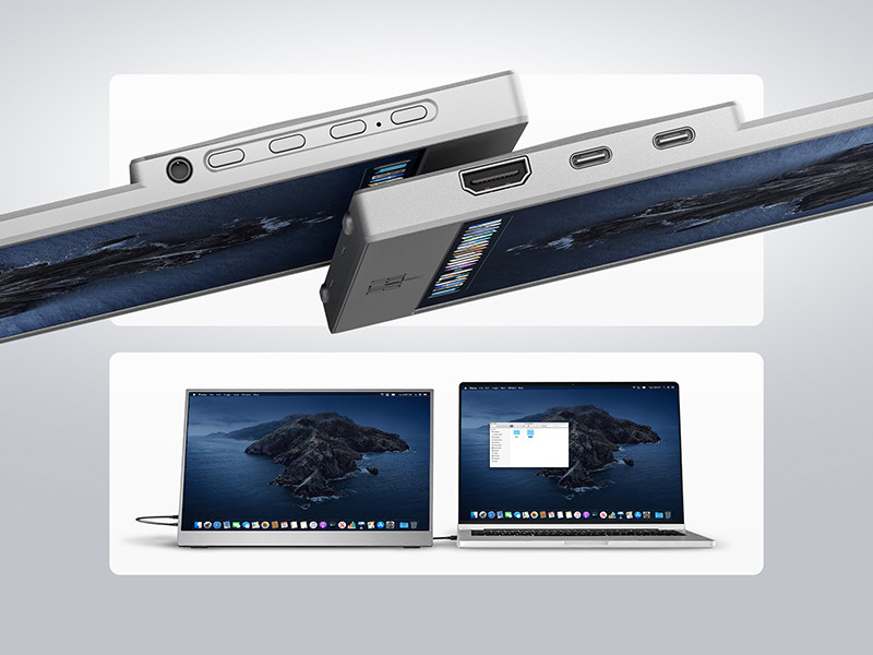 James Donkey JDP Air 15.6″ 60Hz IPS FHD Type C/HDMI Taşınabilir Monitör (Ölü Pikselde Anında Değişim)
