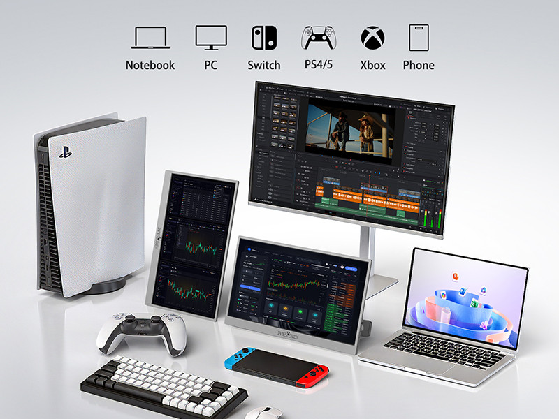 James Donkey JDP Air 15.6″ 60Hz IPS FHD Type C/HDMI Taşınabilir Monitör (Ölü Pikselde Anında Değişim)