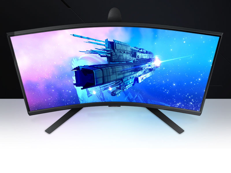 Samsung Odyssey G6 G65B LS27BG652EUXUF 27” 1ms 240Hz FreeSync Premium Pro 1000R Curved QHD VA Akıllı Gaming (Oyuncu) Monitör