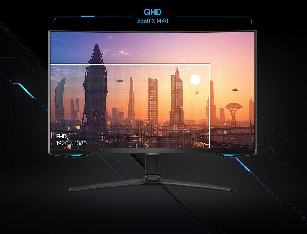 Samsung Odyssey G6 G65B LS27BG652EUXUF 27” 1ms 240Hz FreeSync Premium Pro 1000R Curved QHD VA Akıllı Gaming (Oyuncu) Monitör