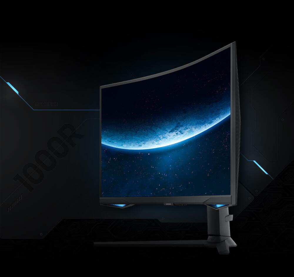 Samsung Odyssey G6 G65B LS27BG652EUXUF 27” 1ms 240Hz FreeSync Premium Pro 1000R Curved QHD VA Akıllı Gaming (Oyuncu) Monitör