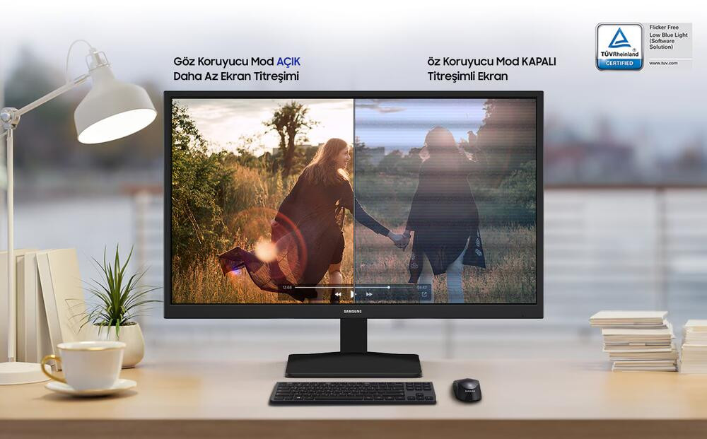Samsung S3 S31D LS24D310EAUXUF 24″ 75Hz 5ms Flicker Free Full HD VA Monitör