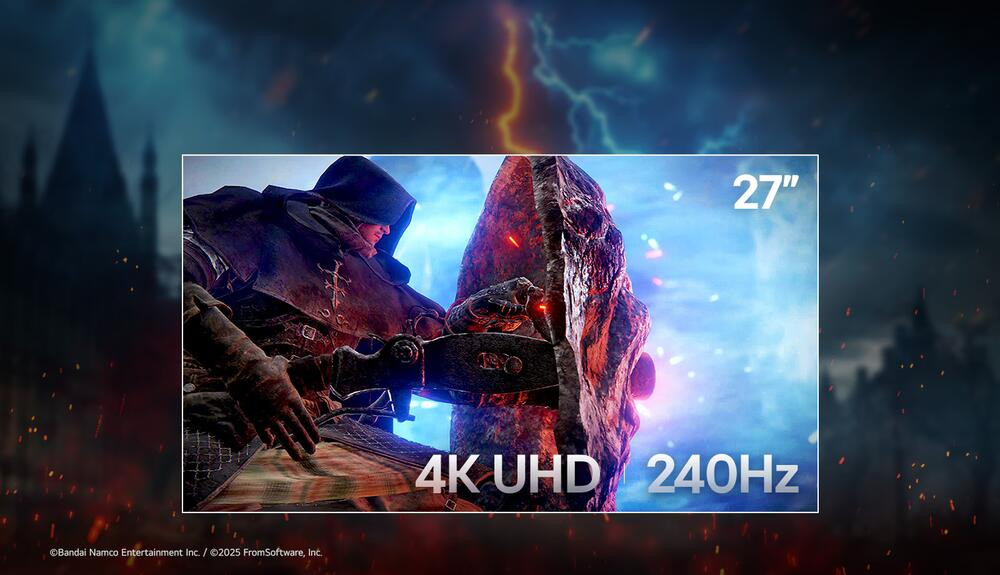 LG UltraGear 27G850A-B 27″ 240 Hz (4K) 480 Hz (FHD Dual Mode) 1ms FreeSync Premium Pro G-Sync HDR600 Pivot Nano IPS Gaming (Oyuncu) Monitör