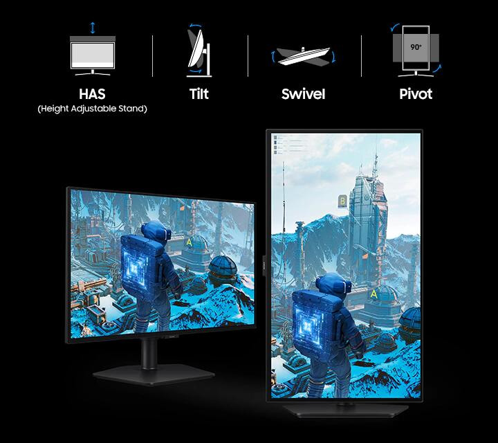 Samsung Odyssey OLED G6 G61SH LS27HG612SUXUF 27″ 240Hz 0.03ms FreeSync Premium G-Sync QHD  QD-OLED Gaming (Oyuncu) Monitör