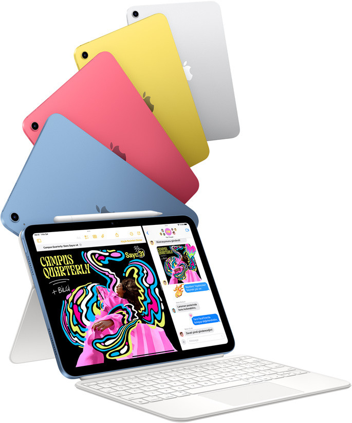 Apple iPad 11. Nesil A16 Wi-Fi 128 GB 11″ MD3Y4TU/A Gümüş Tablet