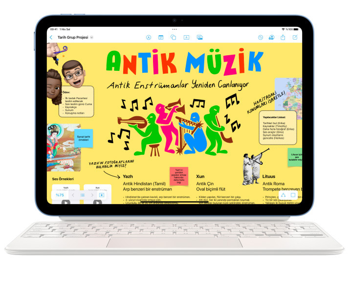 Apple iPad 11. Nesil A16 Wi-Fi 128 GB 11″ MD3Y4TU/A Gümüş Tablet