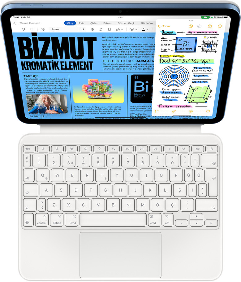 Apple iPad 11. Nesil A16 Wi-Fi 128 GB 11″ MD3Y4TU/A Gümüş Tablet