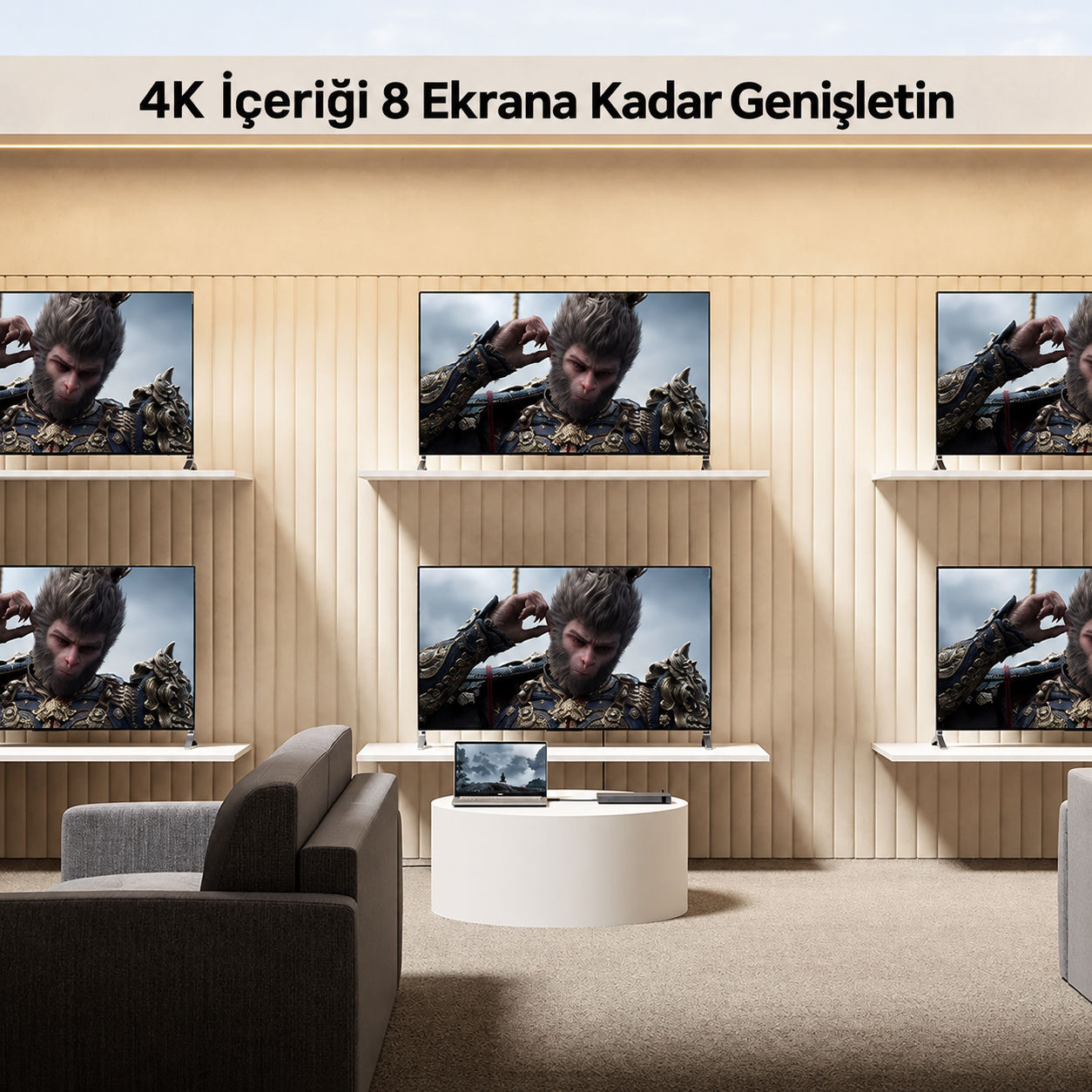 Unitek 4K HDMI Çoklayıcı 1 Giriş 8 Çıkış (V1132A01-EU)