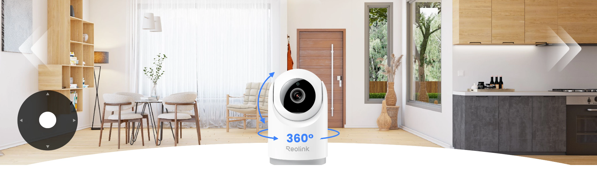 Reolink E321 3MP 4MM İç Ortam Wi-Fi IP Kamera