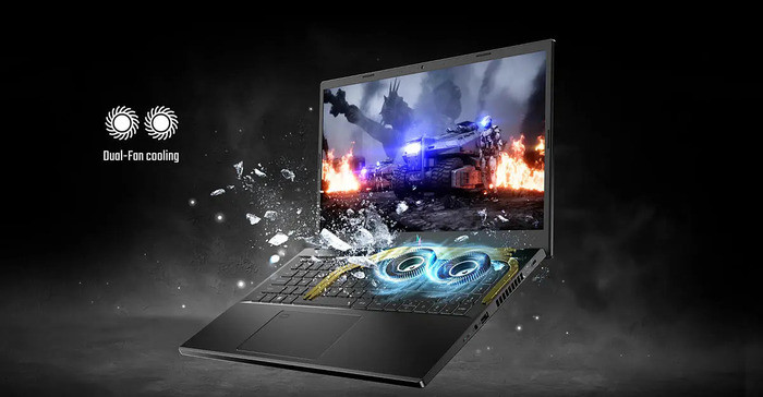 ACER NITRO V15 ANV15-51 CORE i5-13420H 8GB 512GB SSD RTX4050 6GB 15.6″ FHD 144HZ FREEDOS GAMING NOTEBOOK