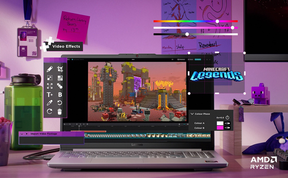 LENOVO LOQ 83S0002VTR RYZEN 5 7535HS 16GB 512GB SSD RTX3050 6GB 15.6″ FHD FREEDOS GAMING NOTEBOOK