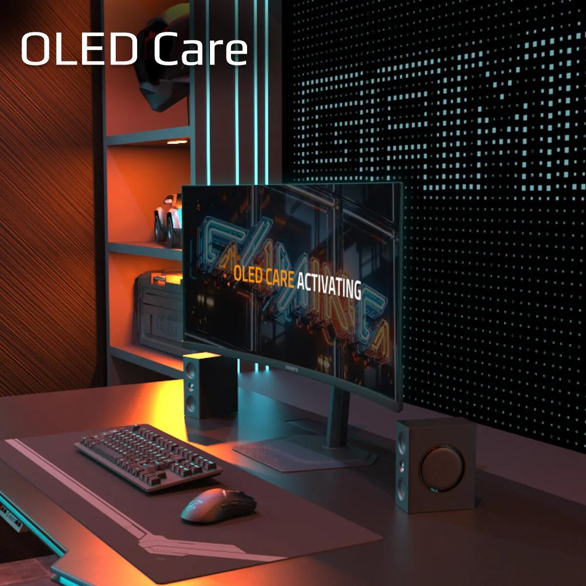 GIGABYTE MO34WQC36 34″ 360Hz 0.03ms DisplayHDR True Black 500 1800R Curved WQHD QD-OLED Gaming (Oyuncu) Monitör