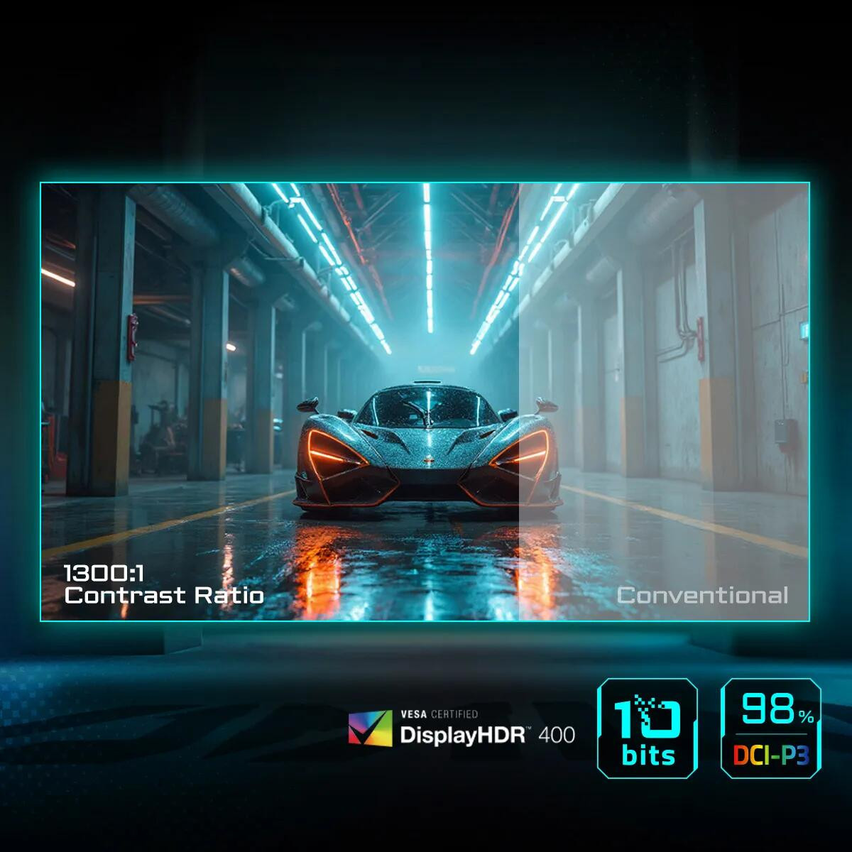GIGABYTE G27Q3 27″ 320Hz 1ms QHD FreeSync Premium HDR400 Pivot SuperSpeed IPS Gaming (Oyuncu) Monitör