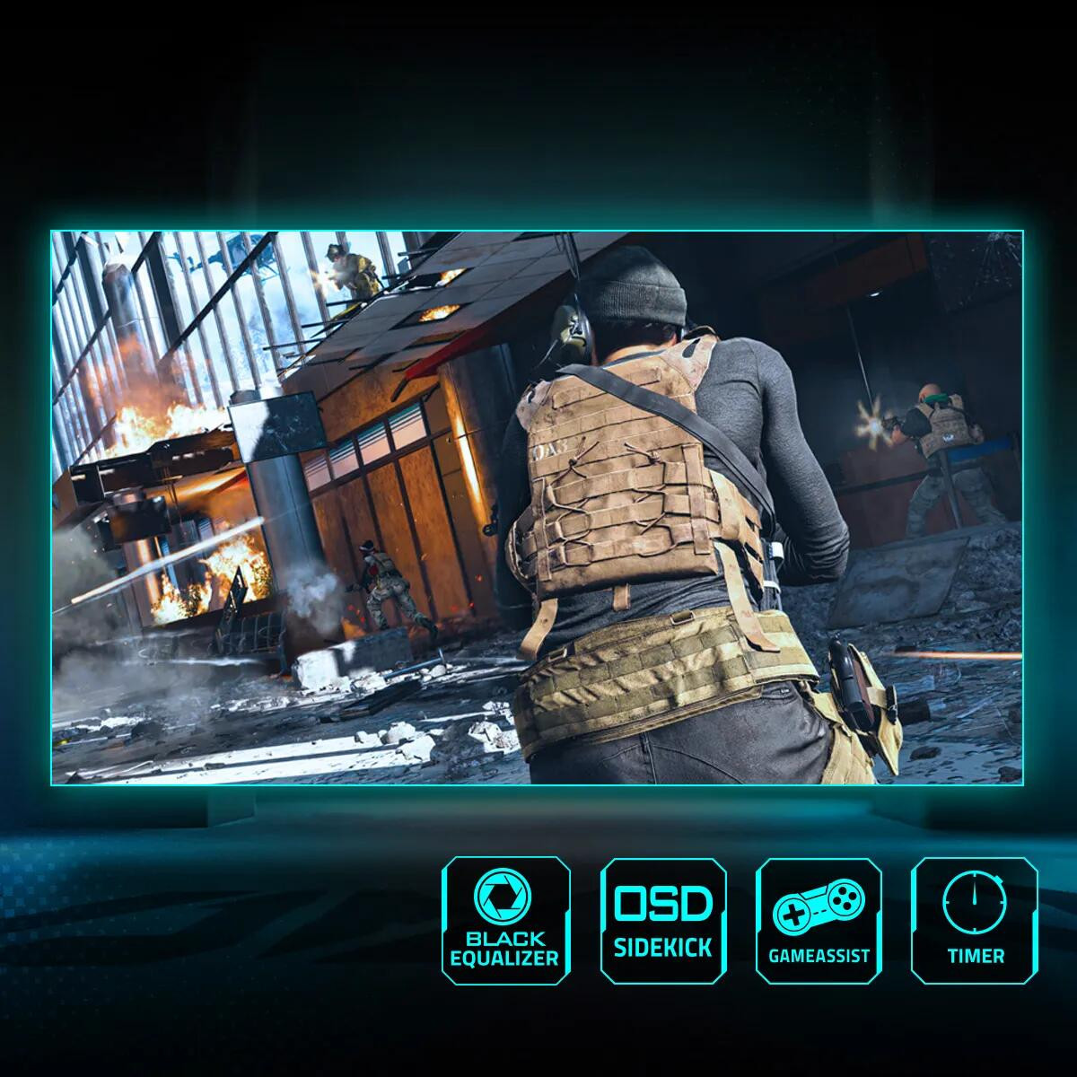 GIGABYTE G27Q3 27″ 320Hz 1ms QHD FreeSync Premium HDR400 Pivot SuperSpeed IPS Gaming (Oyuncu) Monitör