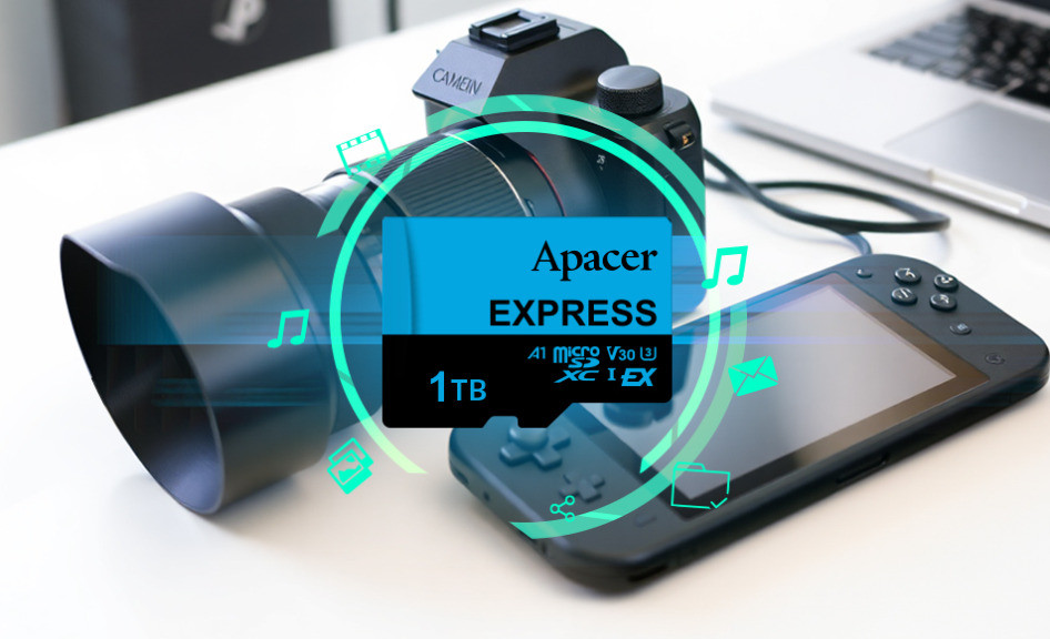 Apacer 1TB MicroSD Express Hafıza Kartı