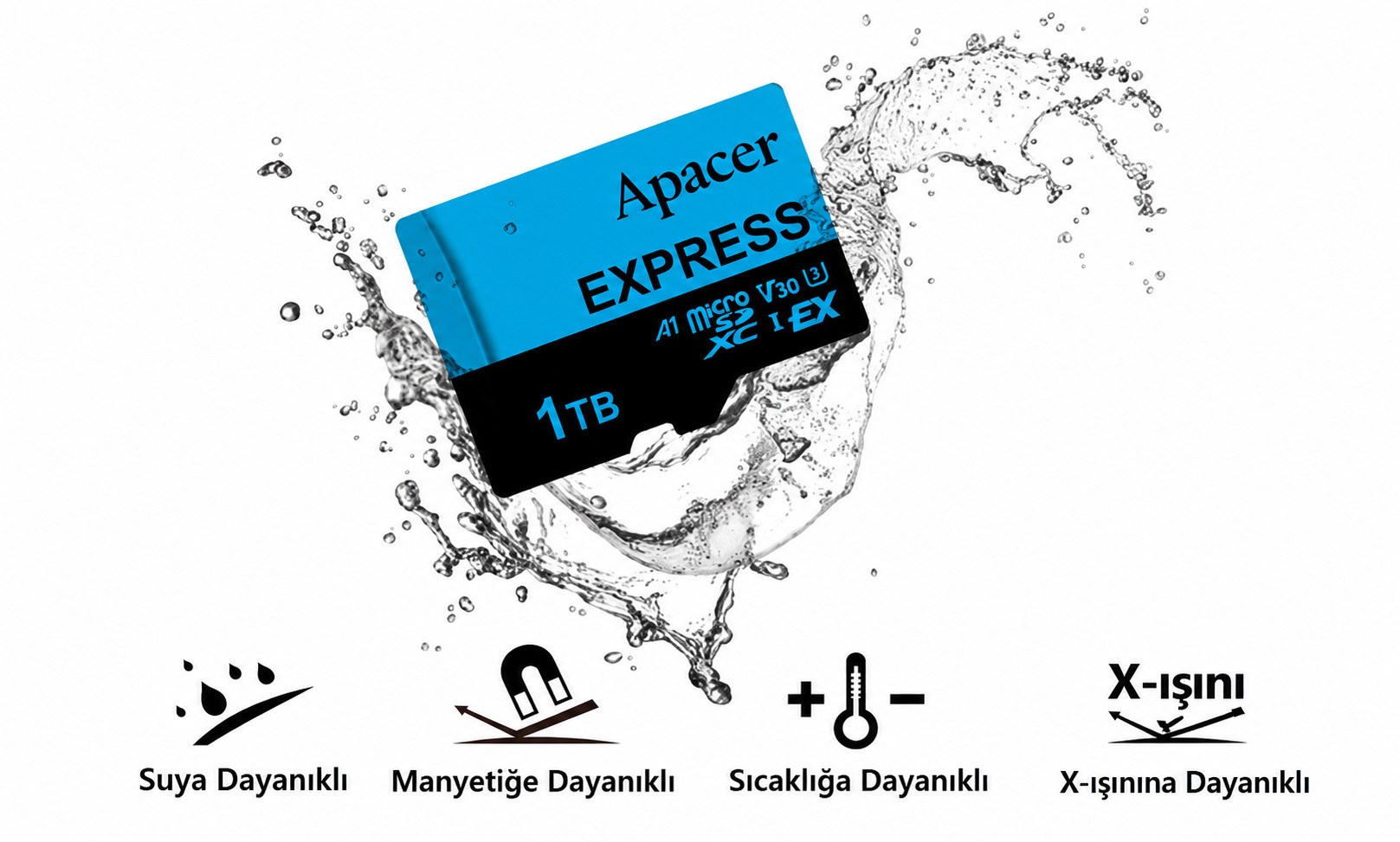Apacer 1TB MicroSD Express Hafıza Kartı