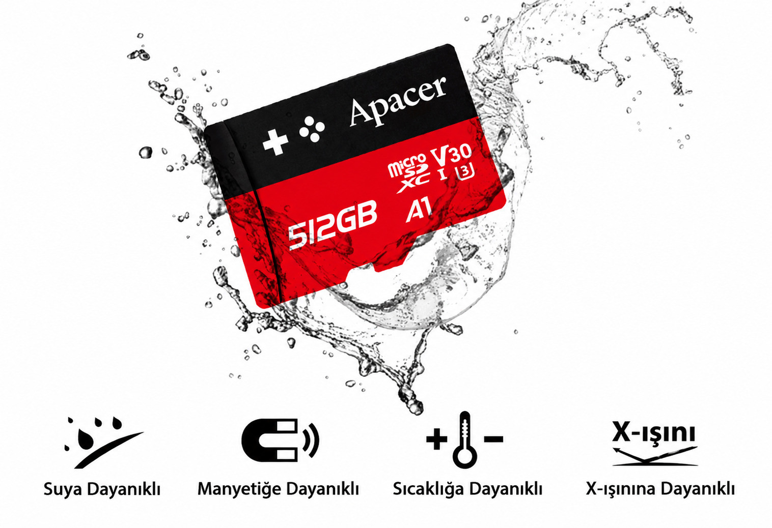 Apacer 256GB MicroSD Gaming Hafıza Kartı