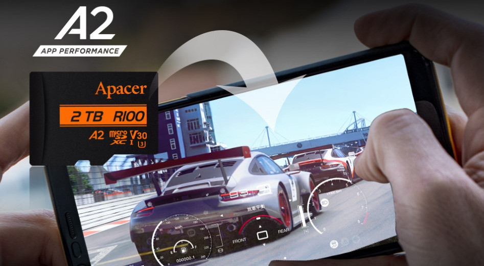 Apacer 1TB R100 MicroSD Hafıza Kartı 