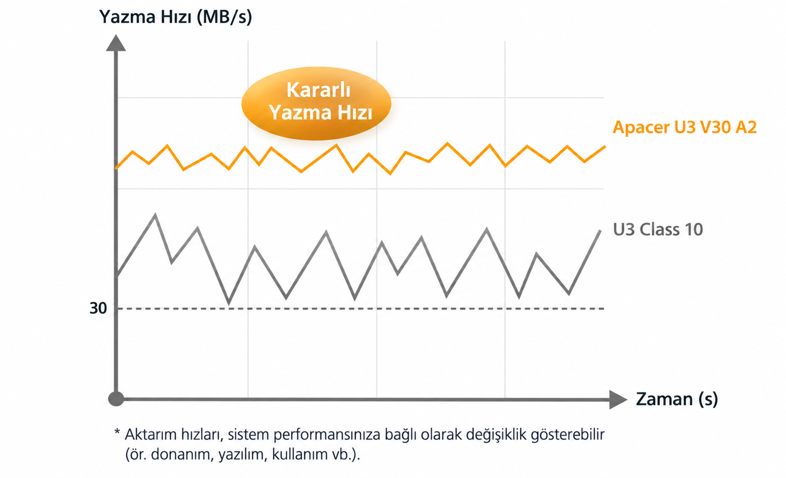 Apacer 1TB R100 MicroSD Hafıza Kartı 