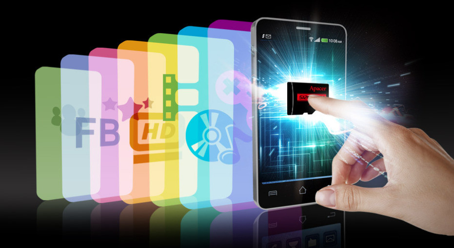 Apacer 256GB MicroSD Hafıza Kartı