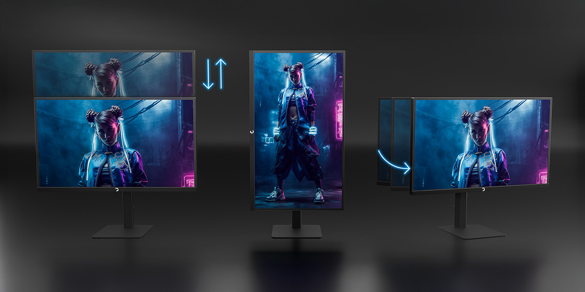 GamePower Kaze T50 27″ 540Hz 0.5ms FHD Fast IPS 2x3W Speaker Gaming Monitör (Ölü Pikselde Anında Değişim)