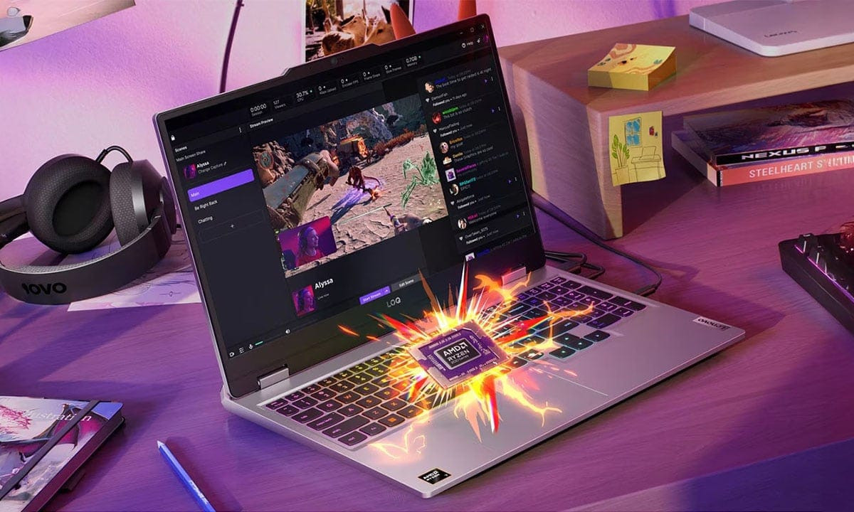 LENOVO LOQ 15AHP10 83JG008UTR RYZEN 7 250 16GB DDR5 1TB SSD RTX5060 8GB 15.6″ FHD 144HZ FREEDOS GAMING NOTEBOOK