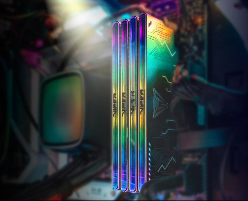 Patriot Viper Steel 5 Infinite RGB 64GB (2x32) DDR5 6400MHz CL36 Ram