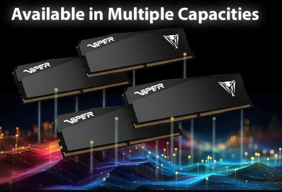 Patriot Viper Elite 5 Ultra 64GB (2x32) DDR5 6000MHz CL36 Gaming Ram
