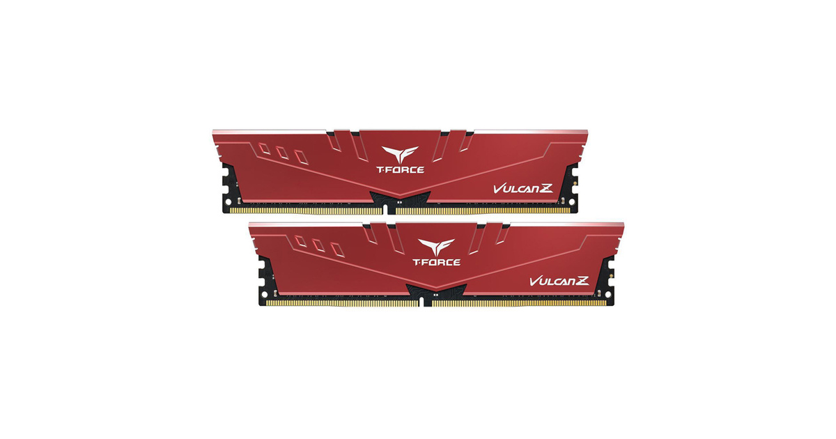 Team T-Force Vulcan Z Red 16GB (2x8GB) 3200MHz CL16 DDR4 Gaming