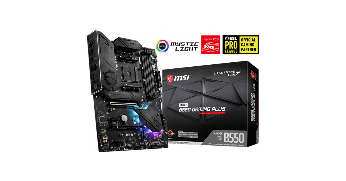 MSI MPG B550 Gaming Plus AMD B550 Soket AM4 DDR4 Anakart