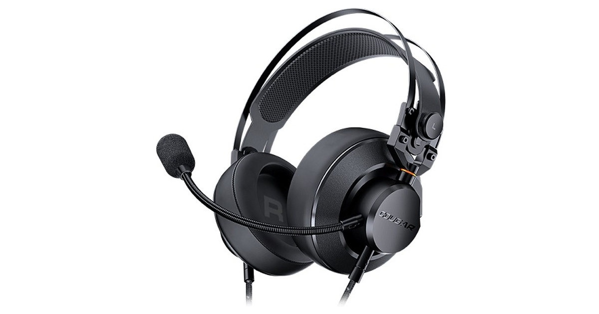 Cougar VM410 Classic CGR-P53B-550 Mikrofonlu Siyah Kablolu Gaming (Oyuncu) Kulaklık