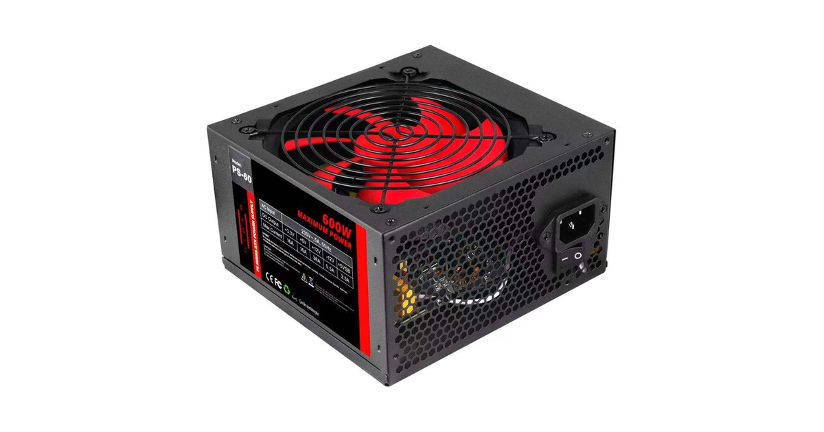 Hiper PS-60 600W 120mm Fan Power Supply