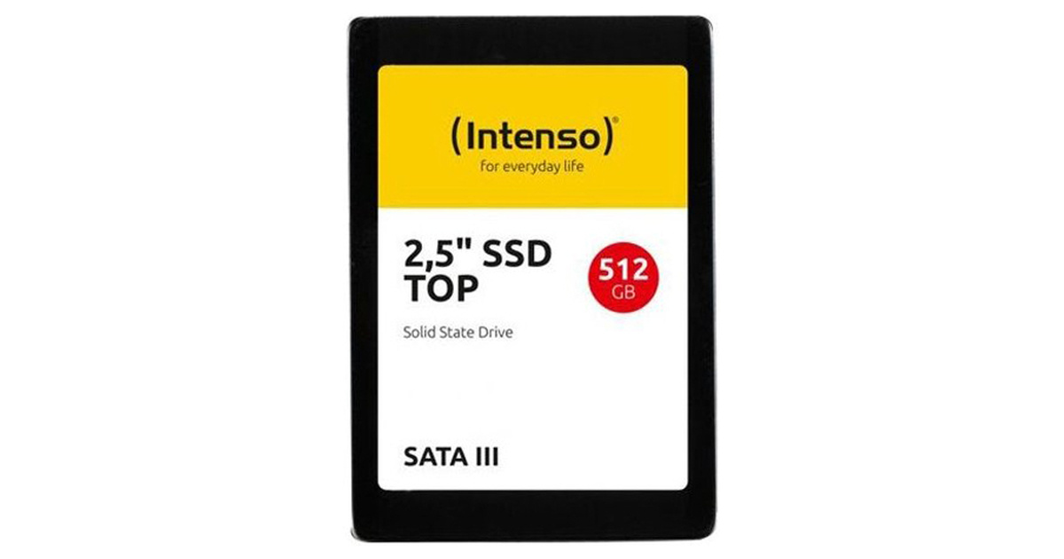 INTENSO Top 2.5'' SATA 6 Gbit/s 512 GB Dahili SSD Disk