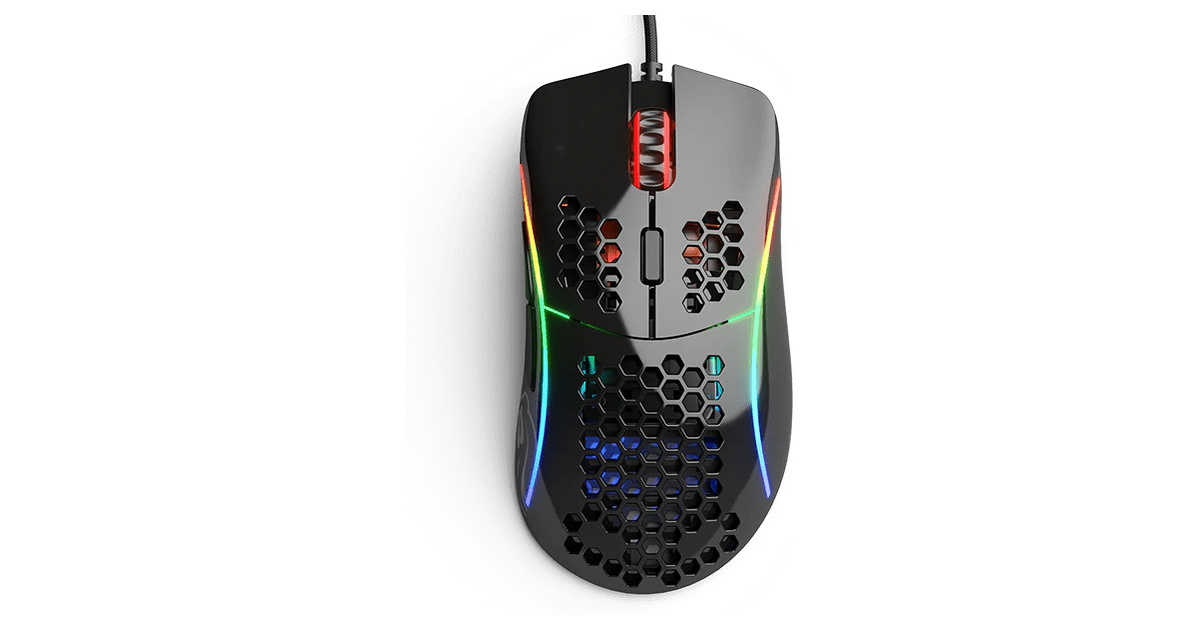 GLORIOUS PC GAMING RACE Model D Kablolu Parlak Rgb 69gr Wired Gaming Mouse Siyah