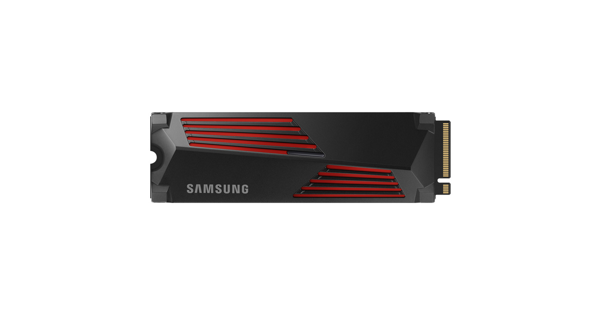 Samsung 990 PRO w/Heatsink MZ-V9P1T0CW 1TB 7450/6900MB/s RGB PCIe