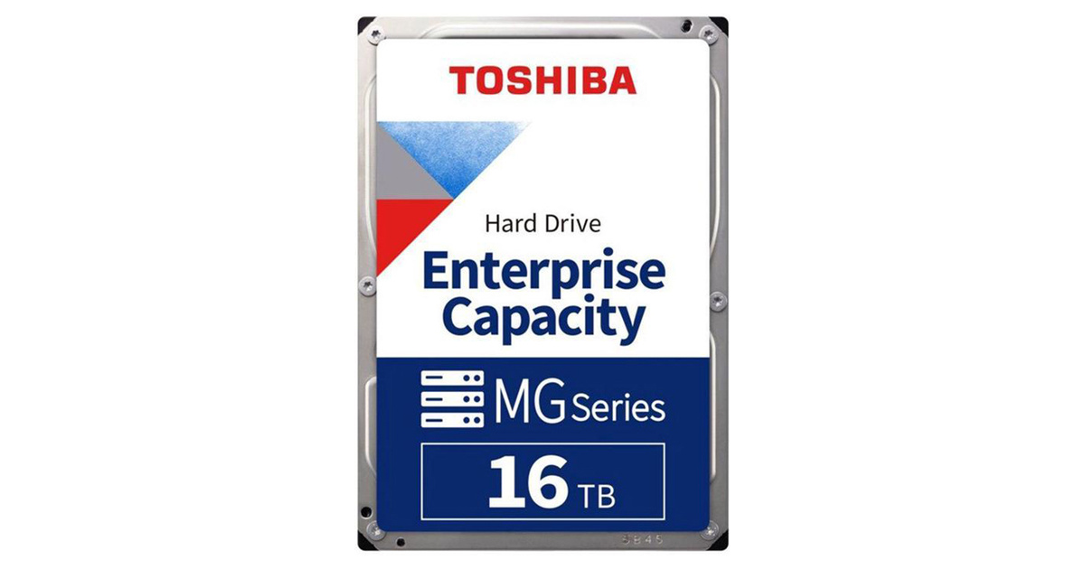 Toshiba MG Serisi MG08ACA16TE 16TB 7200Rpm 512MB 3.5” SATA 3
