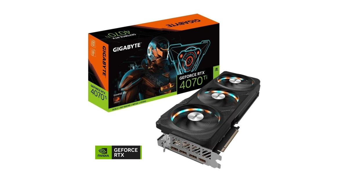 Gigabyte GeForce RTX 4070 Ti Gaming GV-N407TGAMING-12GD 12GB