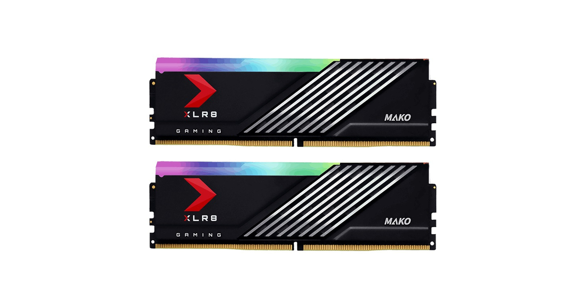 PNY XLR8 Gaming MAKO EPIC-X RGB 32GB (2x16GB) 6000MHz CL40 DDR5