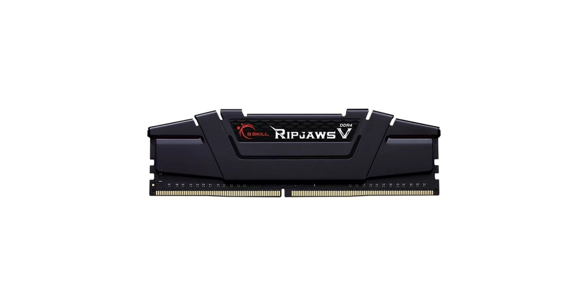 G.Skill 16GB RipjawsV Siyah 3200Mhz CL16 DDR4 Ram (F4-3200C16S-16GVK)