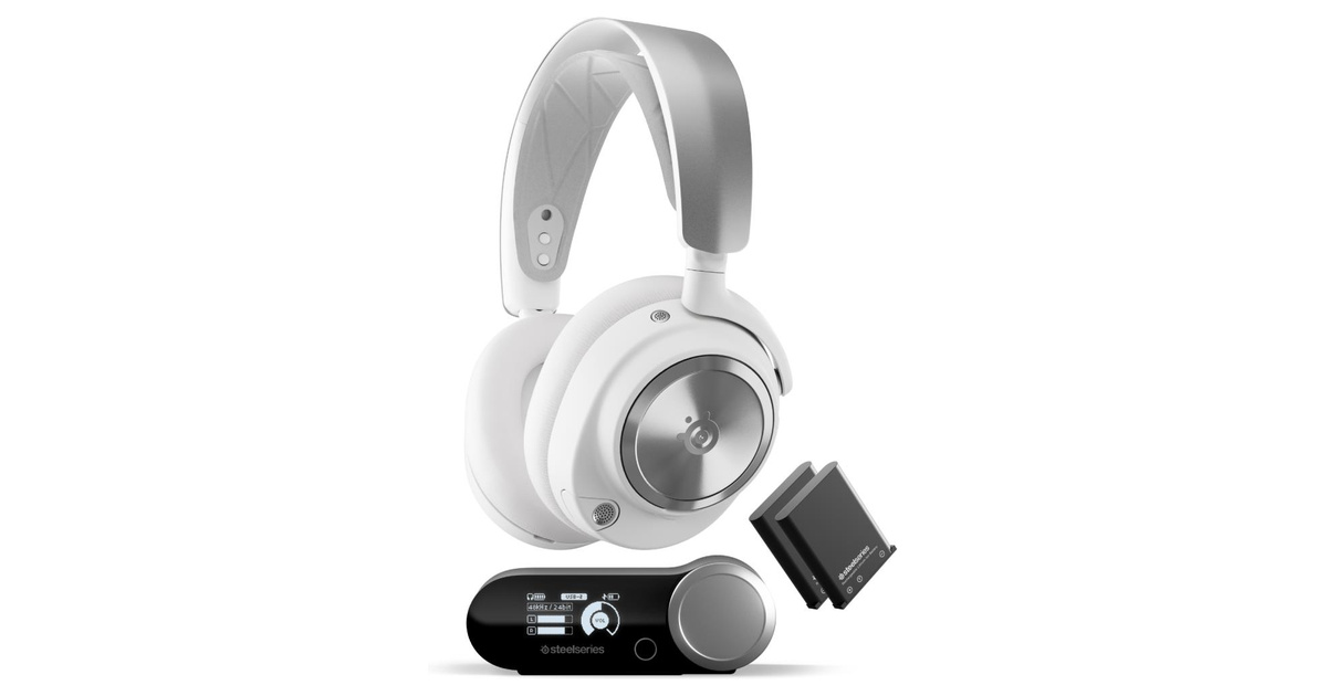 SteelSeries Arctis Nova Pro Beyaz Kablosuz SSH61524 Gaming (Oyuncu