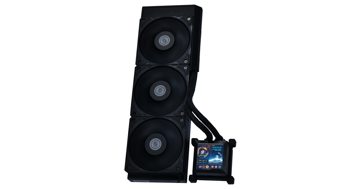 Lian Li Hydro-Shift LCD 360S Siyah Performance Fan İşlemci Sıvı Soğutma (G89.GHSLCD36SB.00)