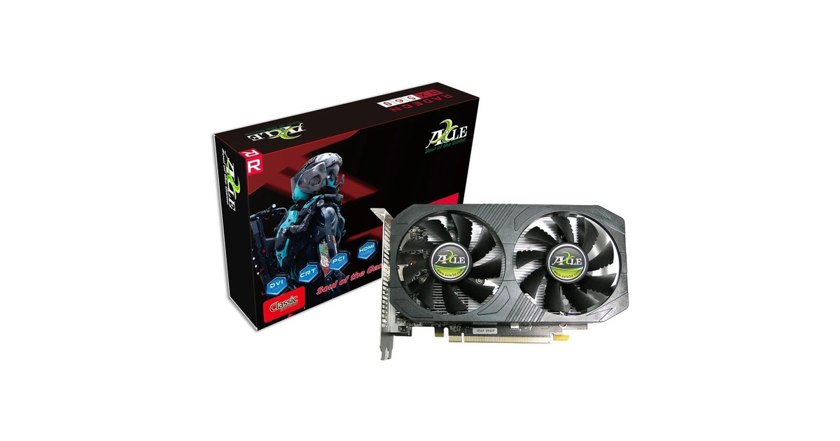 AXLE AMD Radeon RX560 AX-RX-560/4GD5P8DIP 4GB GDDR5 128Bit Gaming(Oyuncu) Ekran Kartı